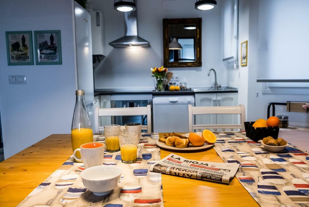 Logrono Centro, Una Casa Con Vistas Luaran gambar