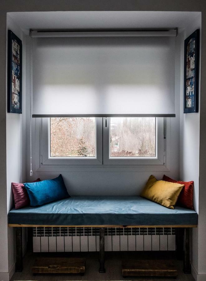 Logrono Centro, Una Casa Con Vistas Luaran gambar